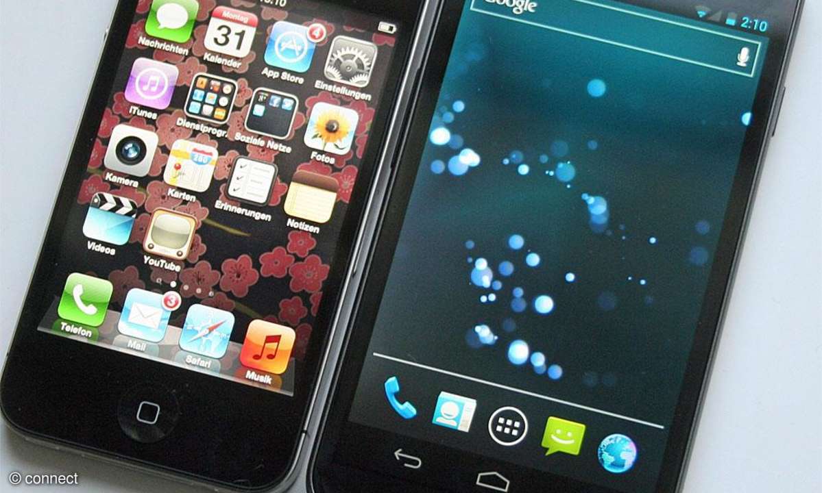 iPhone 4S versus Galaxy Nexus