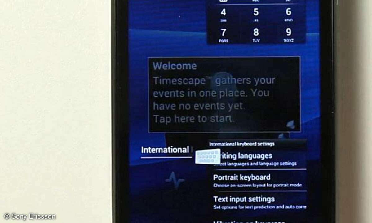 Xperia Arc S mit Android Ice Cream Sandwich