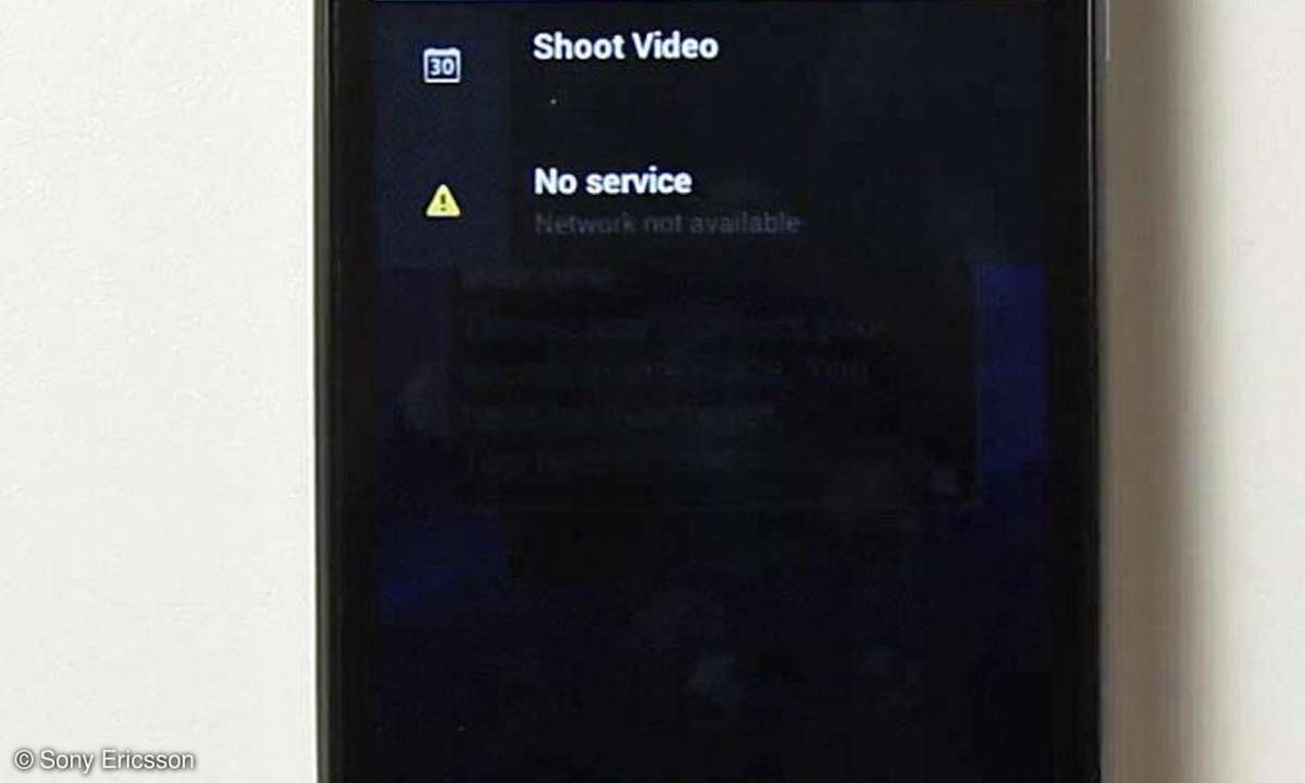 Xperia Arc S mit Android Ice Cream Sandwich