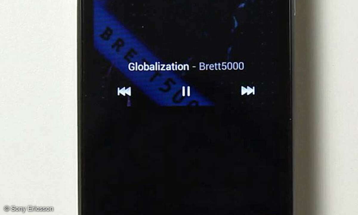 Xperia Arc S mit Android Ice Cream Sandwich