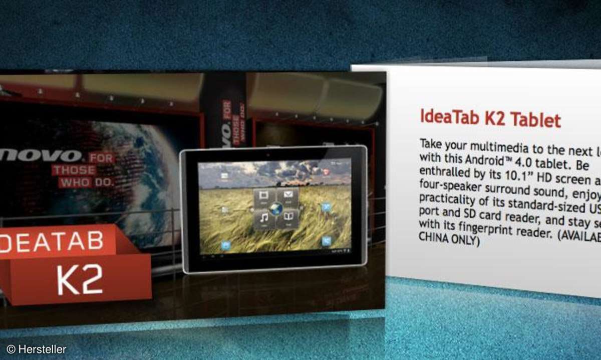 Lenovo IdeaTab K2