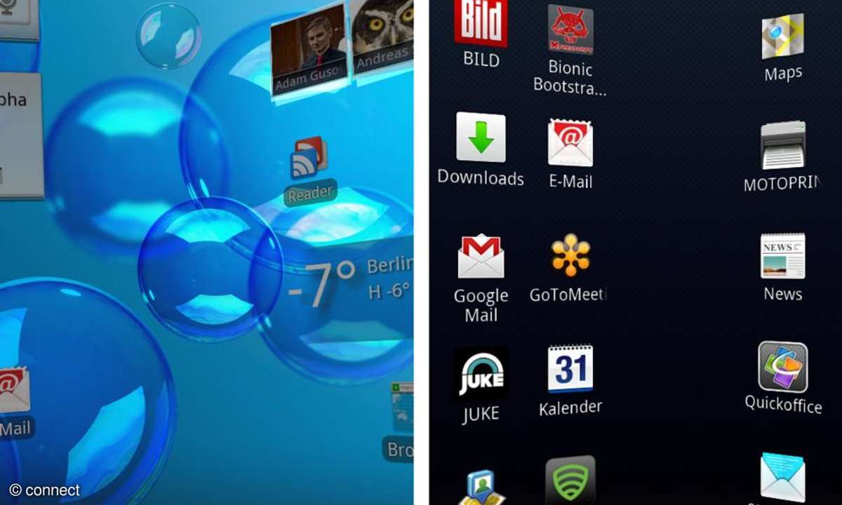 motorola razr android screenshot