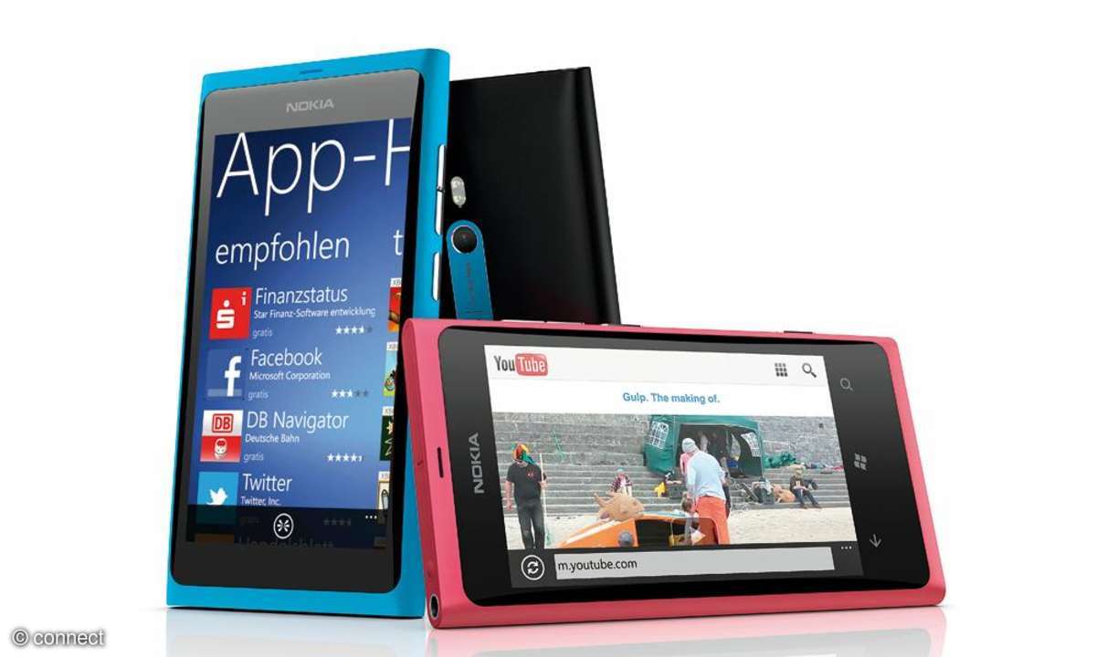 Nokia Lumia 800-Farbvarianten
