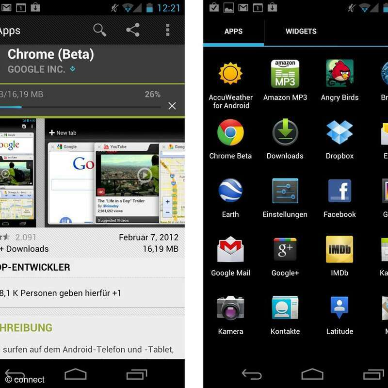 Google Chrome Browser für Android & iOS im Test connect