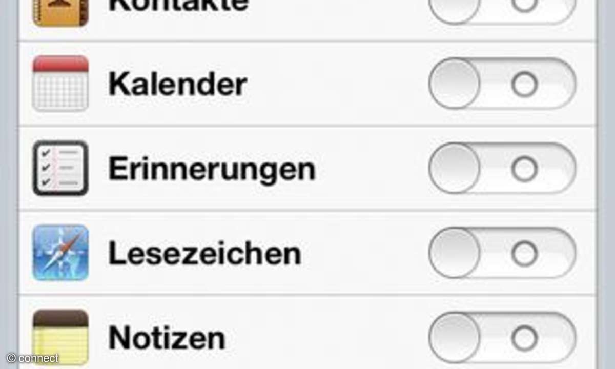 Strom sparen II: iCloud