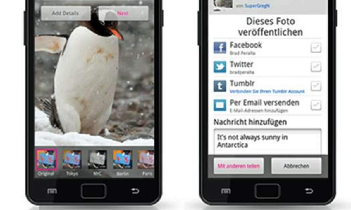 Die neue Flickr-App für Android kann Deutsch