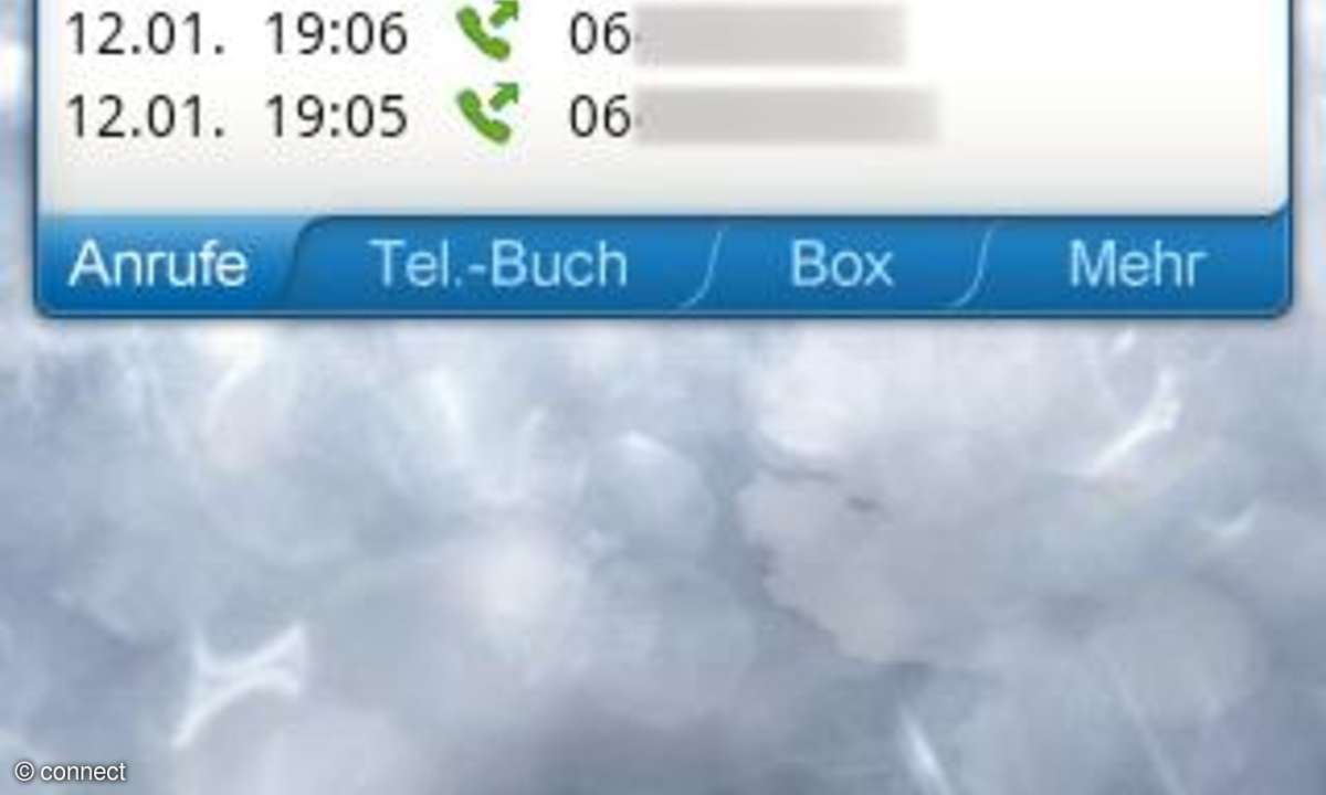 Fritz-App Ticker
