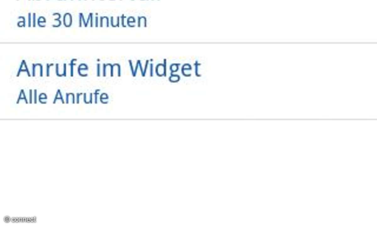 Fritz-App Ticker