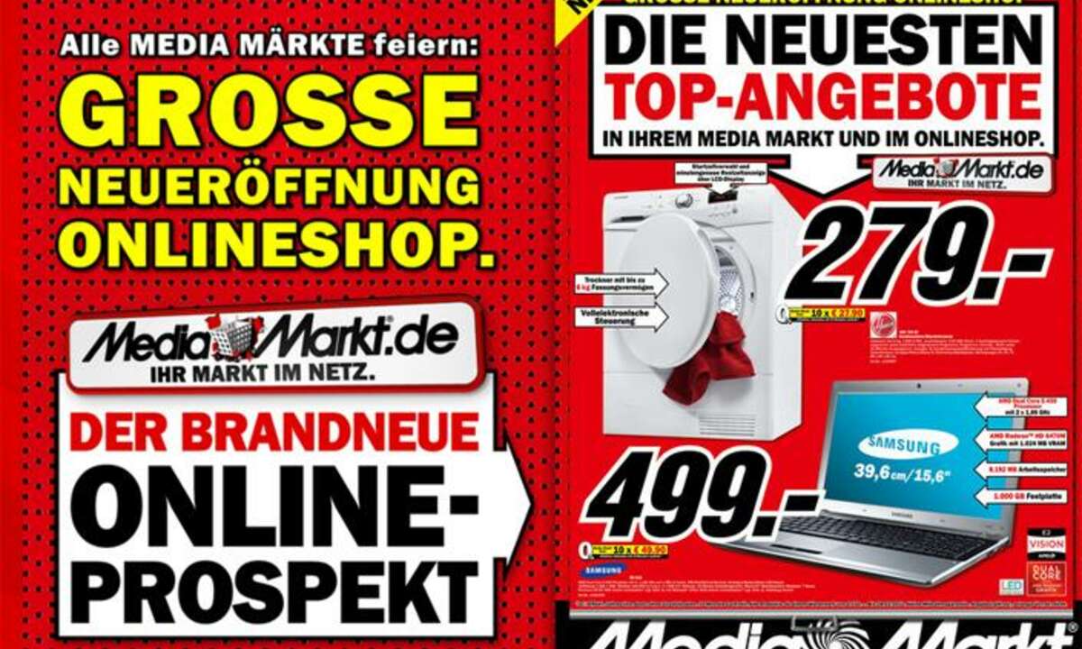 Mediamarkt-Angebote der Woche: Apple iPad2 und Sony Ericsson Arc S