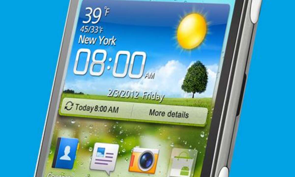 ... das Huawei Ascend G 300 kommt ...