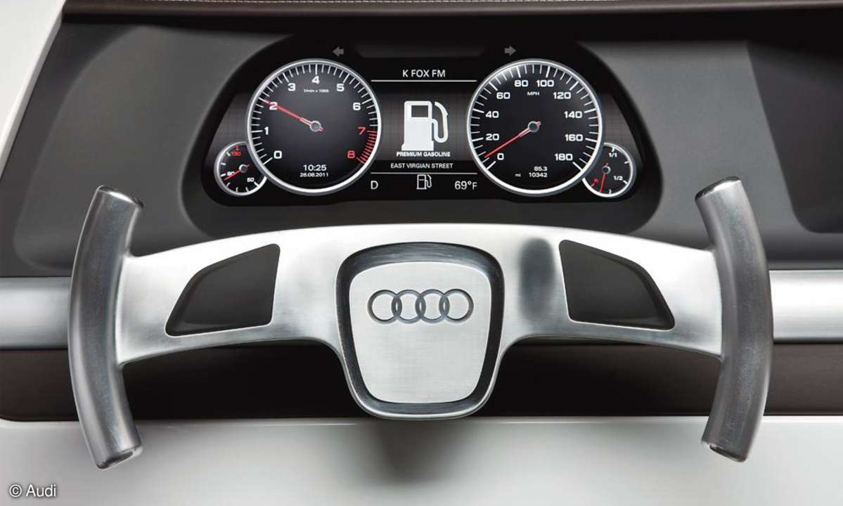 Der Tacho Bildschirm-Audi