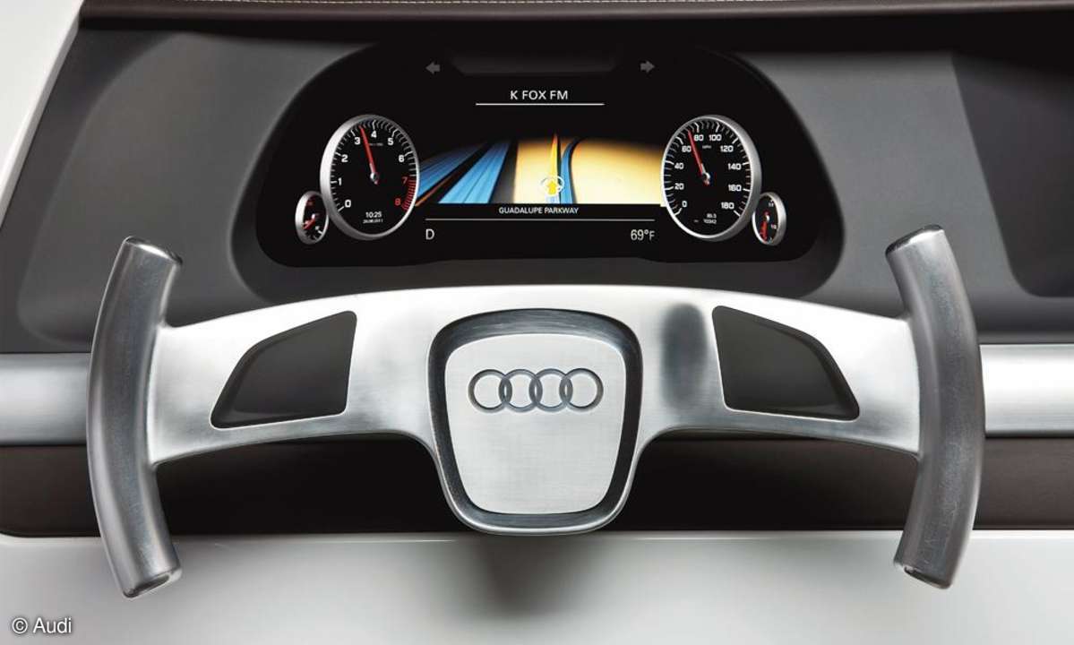 Der Tacho Bildschirm-Audi