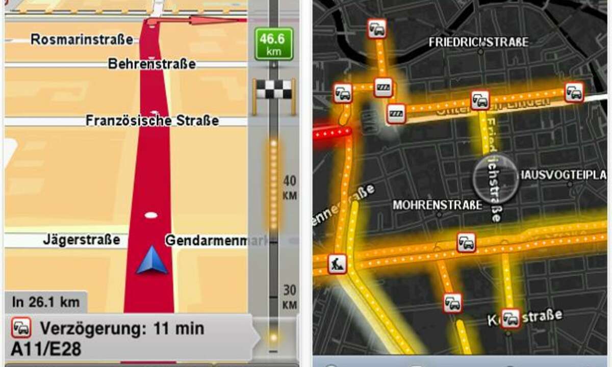 TomTom Navigationsoftware fürs iPhone