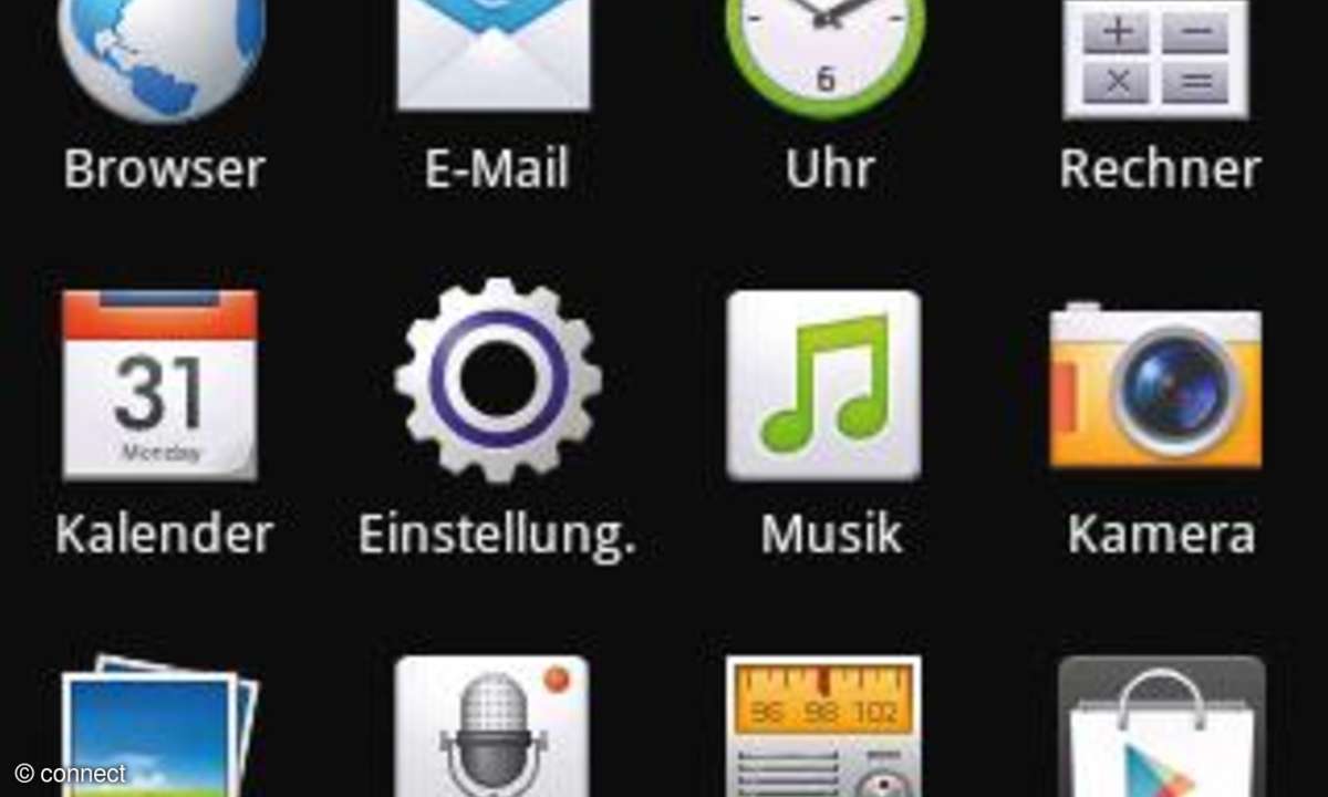 Huawei-Menü