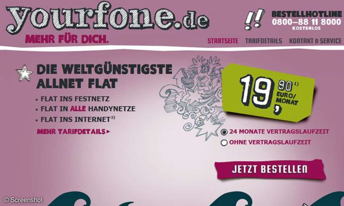 Yourfone.de, Allnet Flat