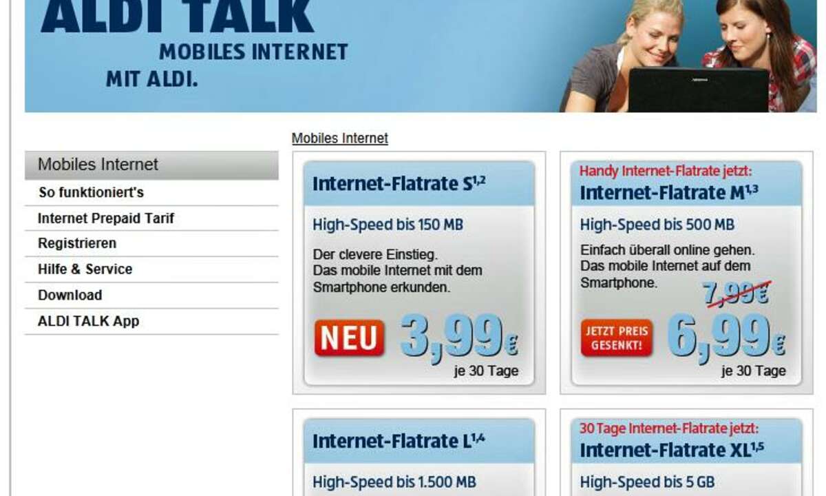 Aldi Talk Internet Flat