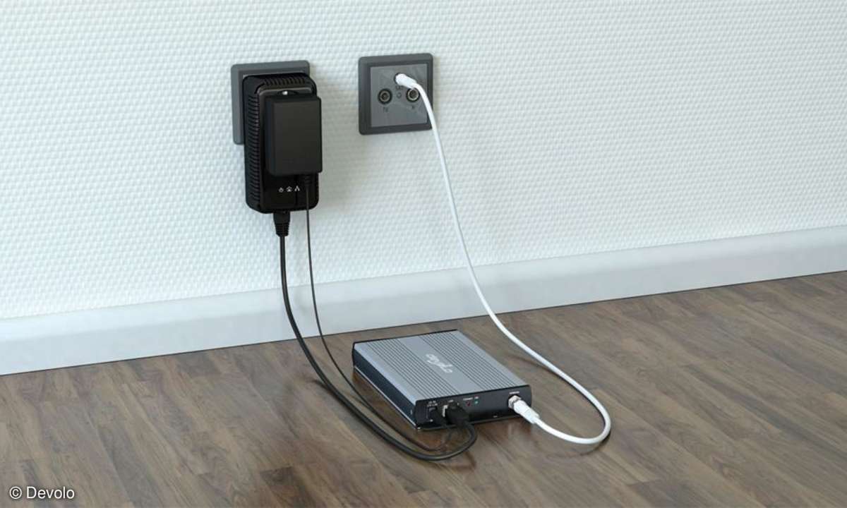 Devolo dLAN TV Sat 2400-CI+