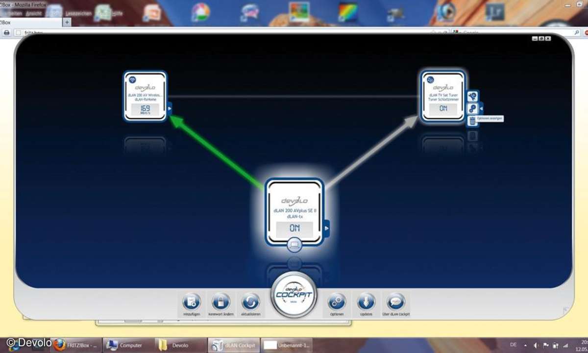 Devolo dLAN TV Sat 2400-CI+