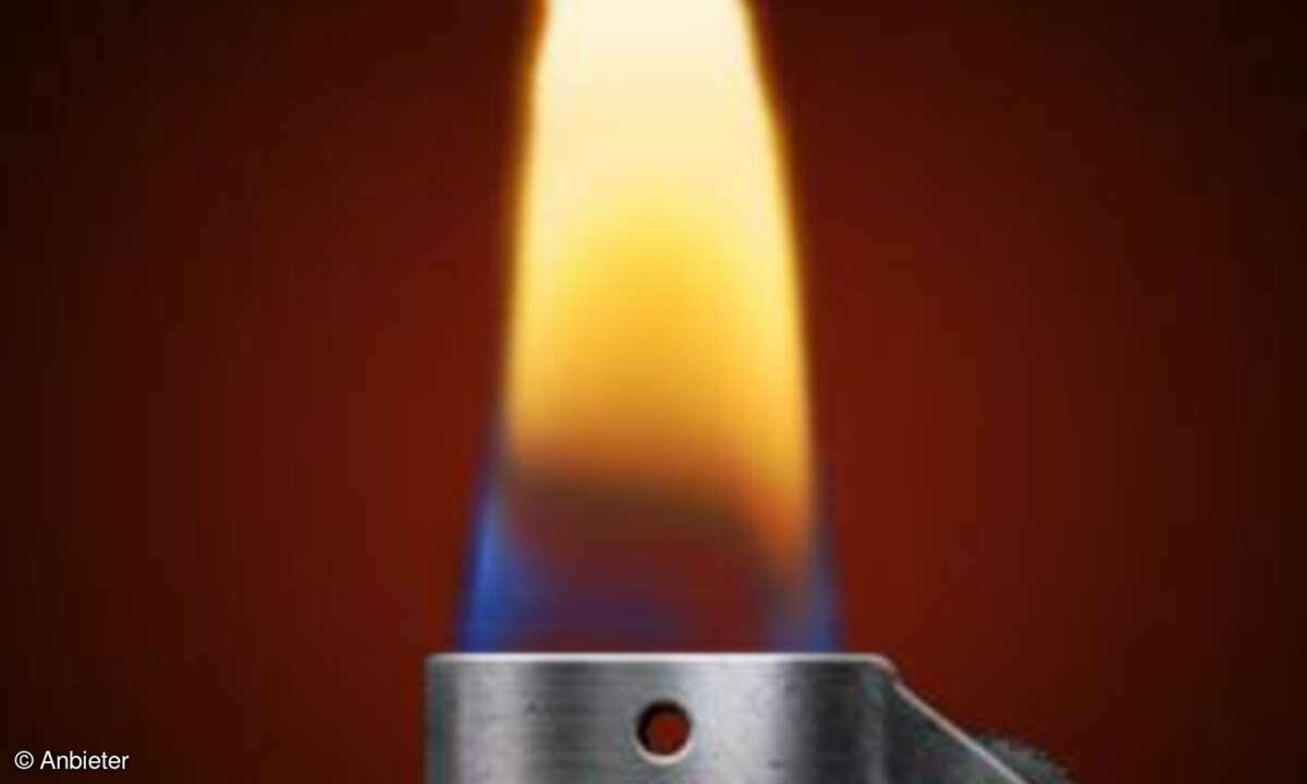 Virtuelles Feuerzeug