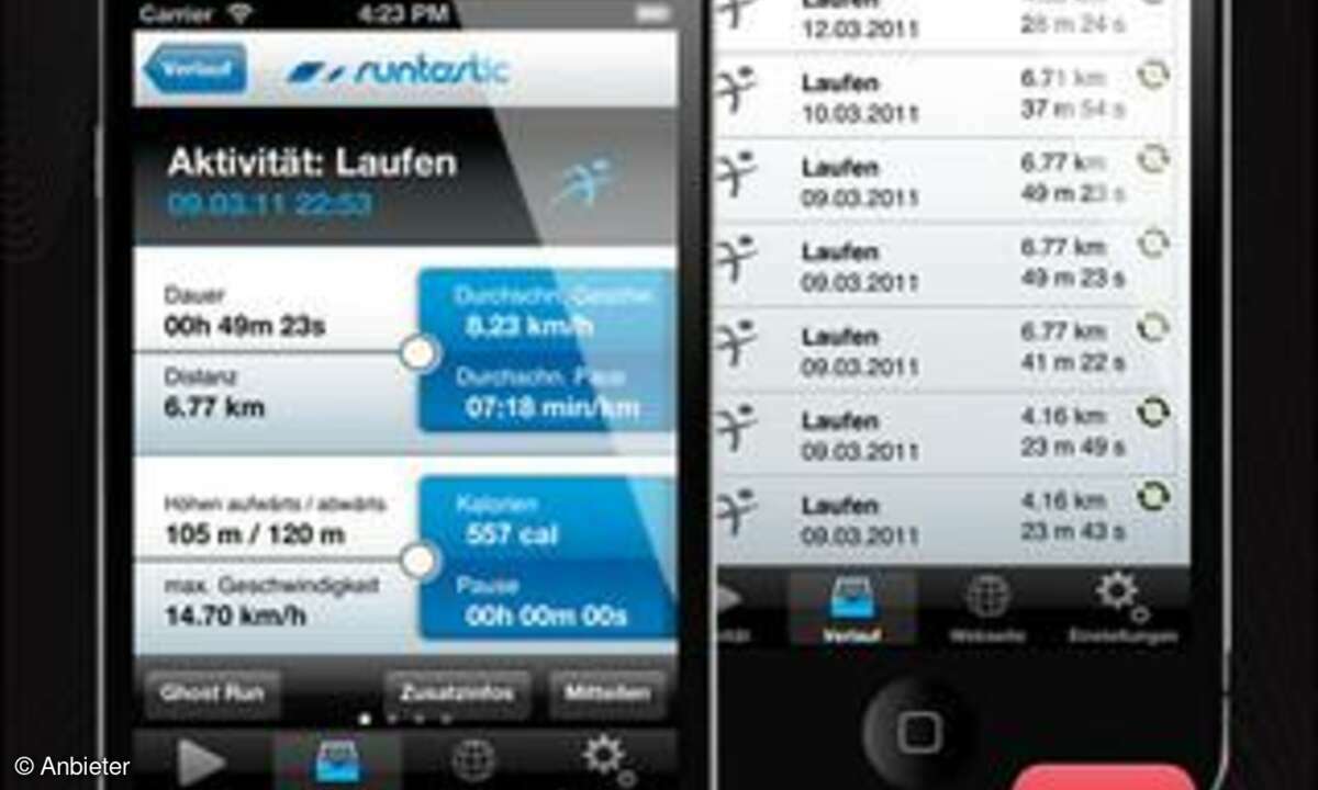 Runtastic GPS Coach