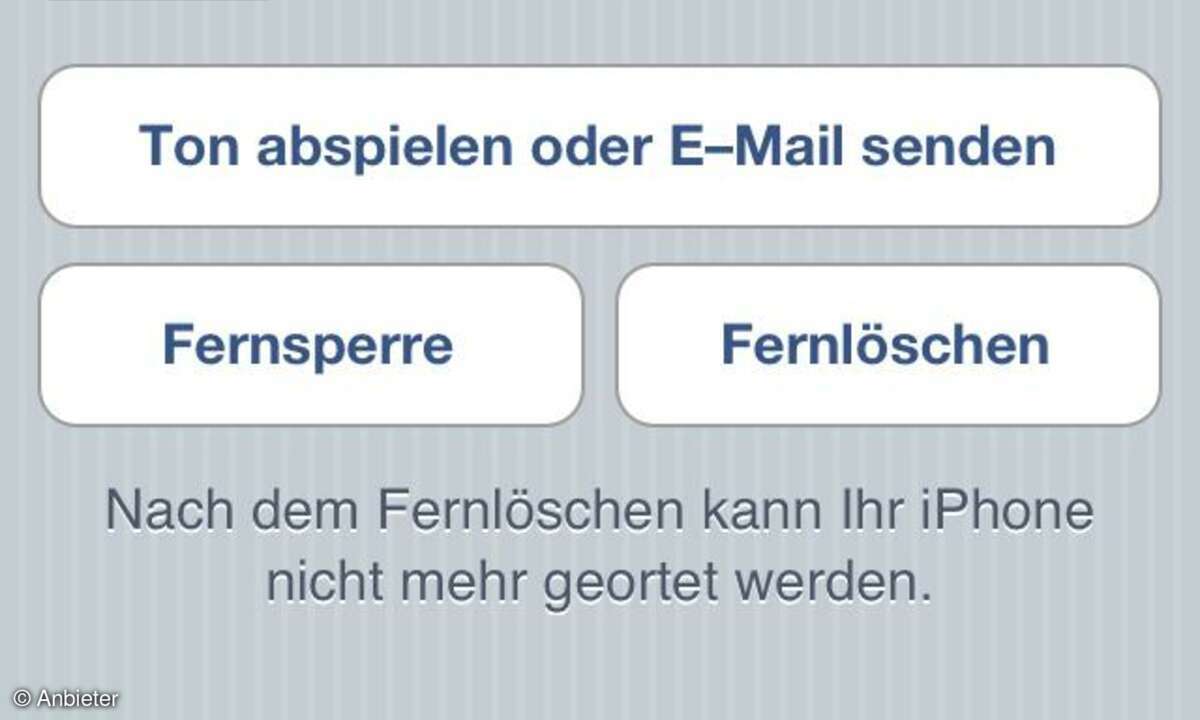 Mein iPhone suchen