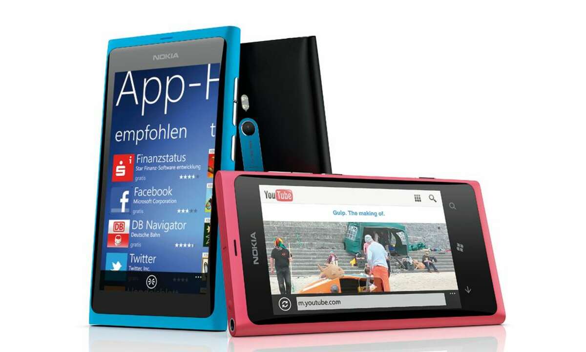 Nokia Lumia 800-Farbvarianten