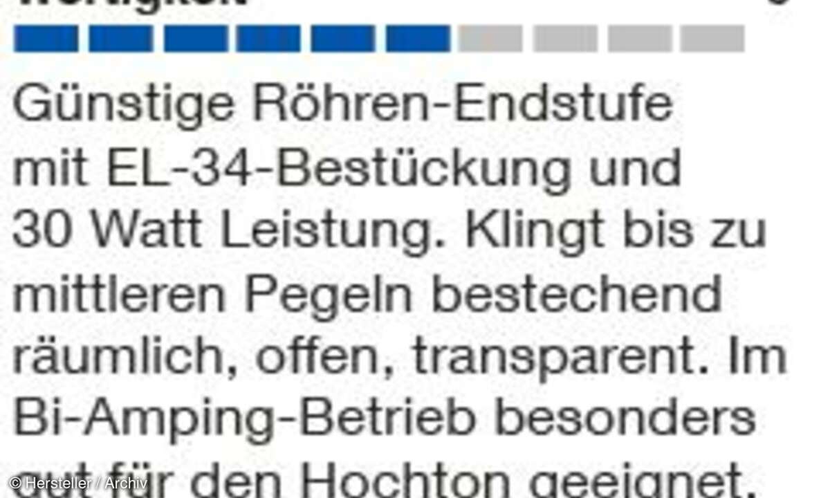 AMC CVT 2030 Mk2 - stereoplay Bewertung / Testurteil