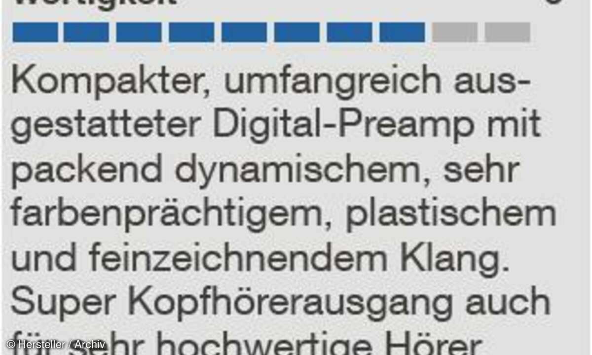 T+A DAC 8 - Bewertung / Testurteil