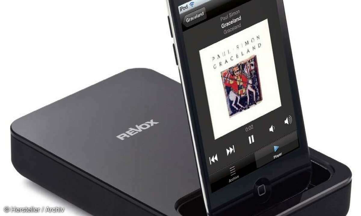 Revox Joy + Revox Re:sound G shelf - iPod + iPhone