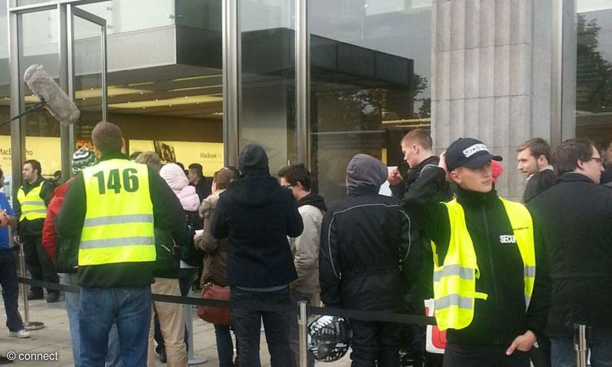 Marktstart iPhone 5 Jungfernstieg