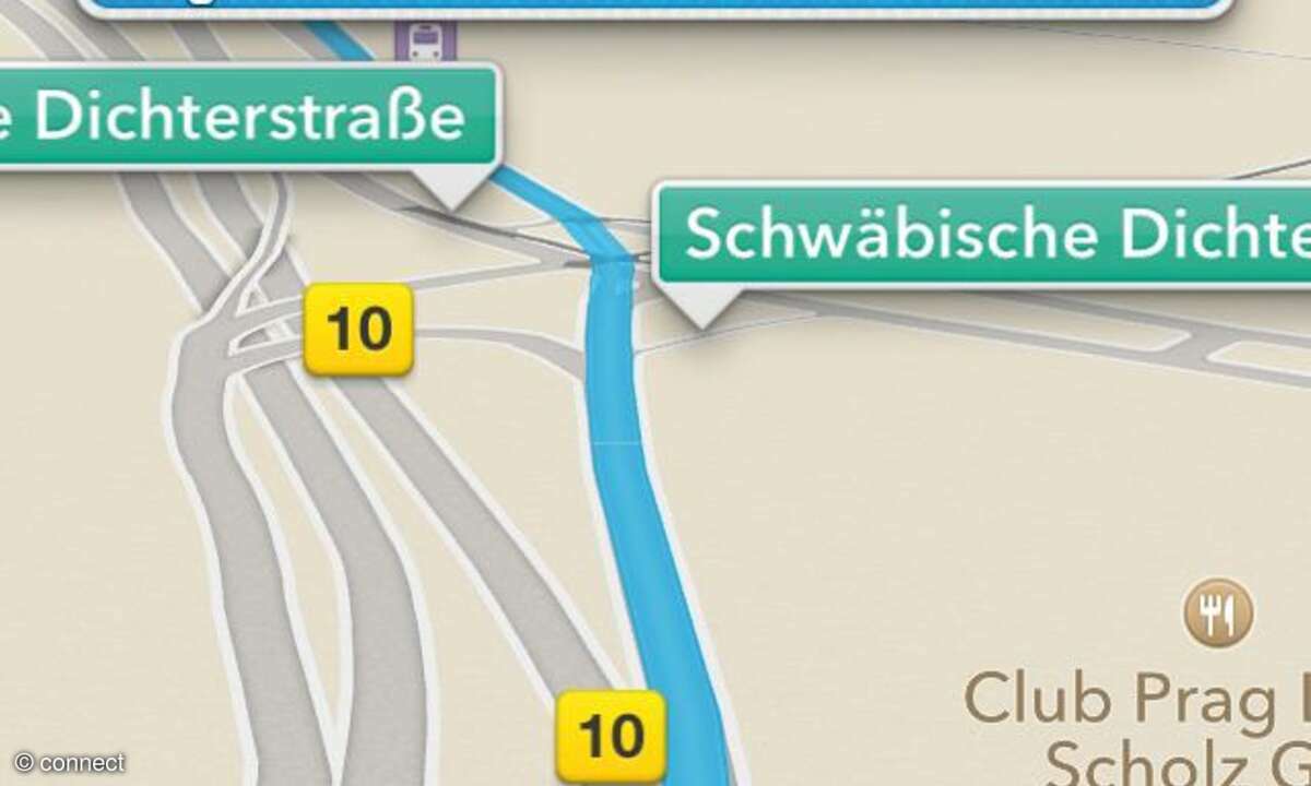 Apple Karten Navigation