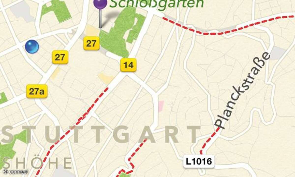 Apple Karten Navigation