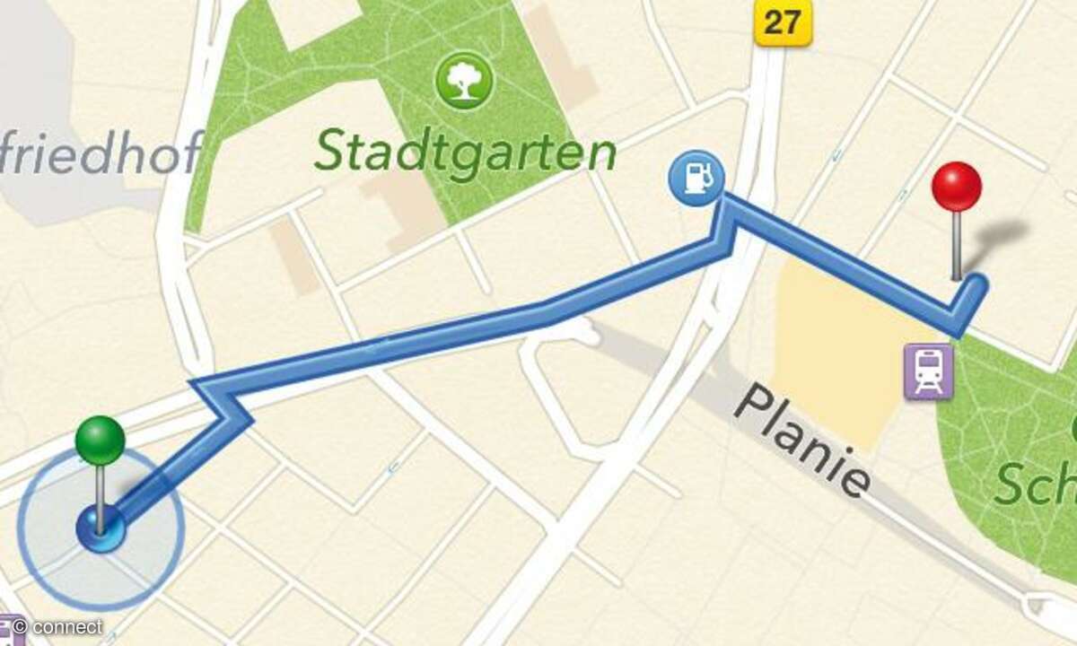 Apple Karten Navigation