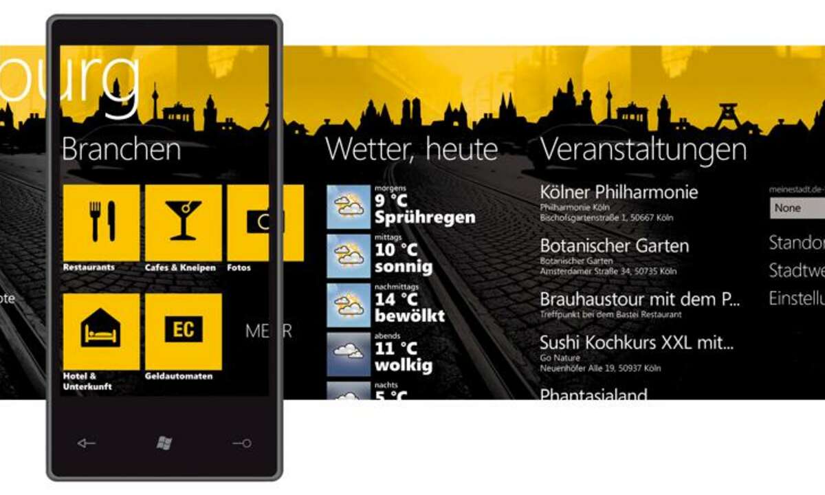 Windows App, Meinestadt.de
