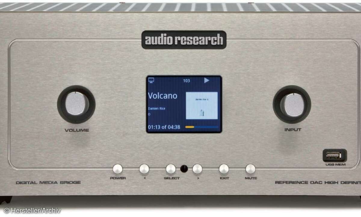 Audio Research Reference DAC Front