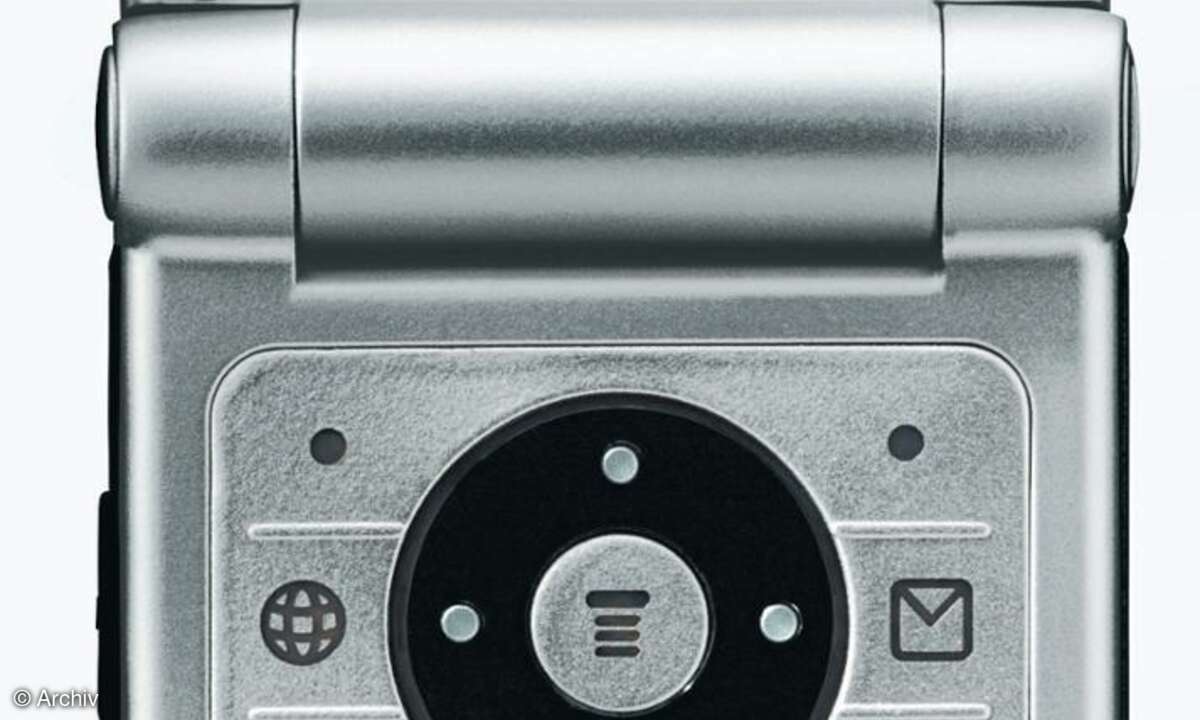 Front aufgeklappt Motorola W375