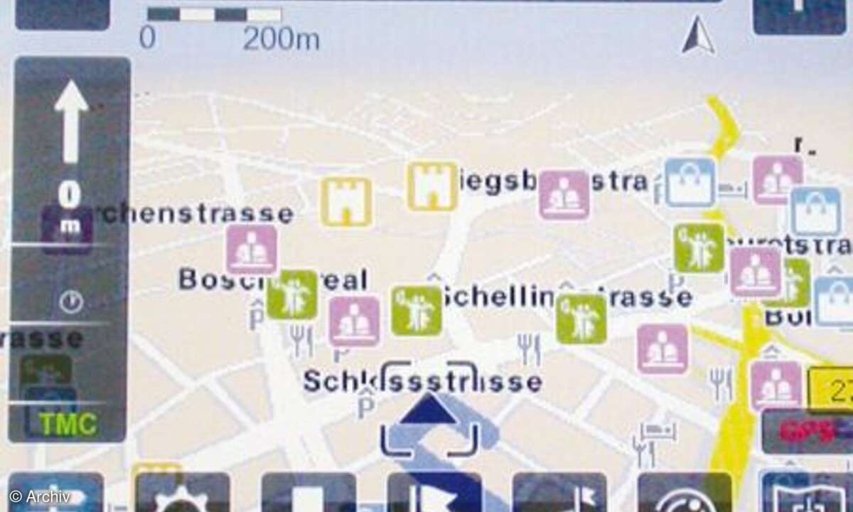 Kartendarstellung