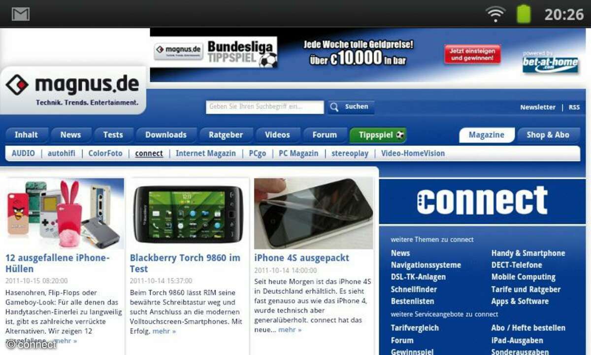 Großbildschirm