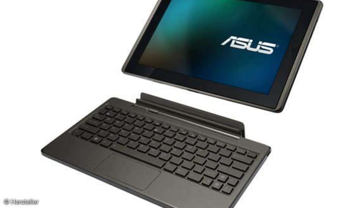 Das Eee Pad Transformer verbindet das Tablet mit einer Tastatur-Touchpad-Einheit