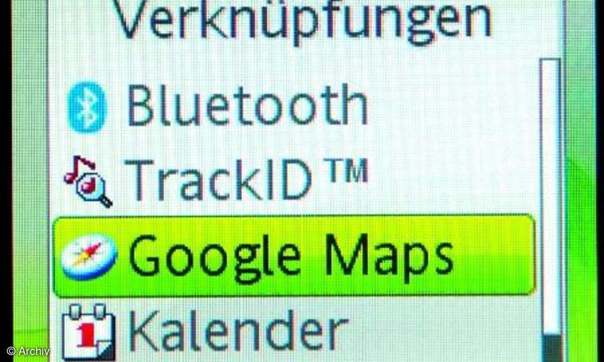 Google-Maps-Unterstützung