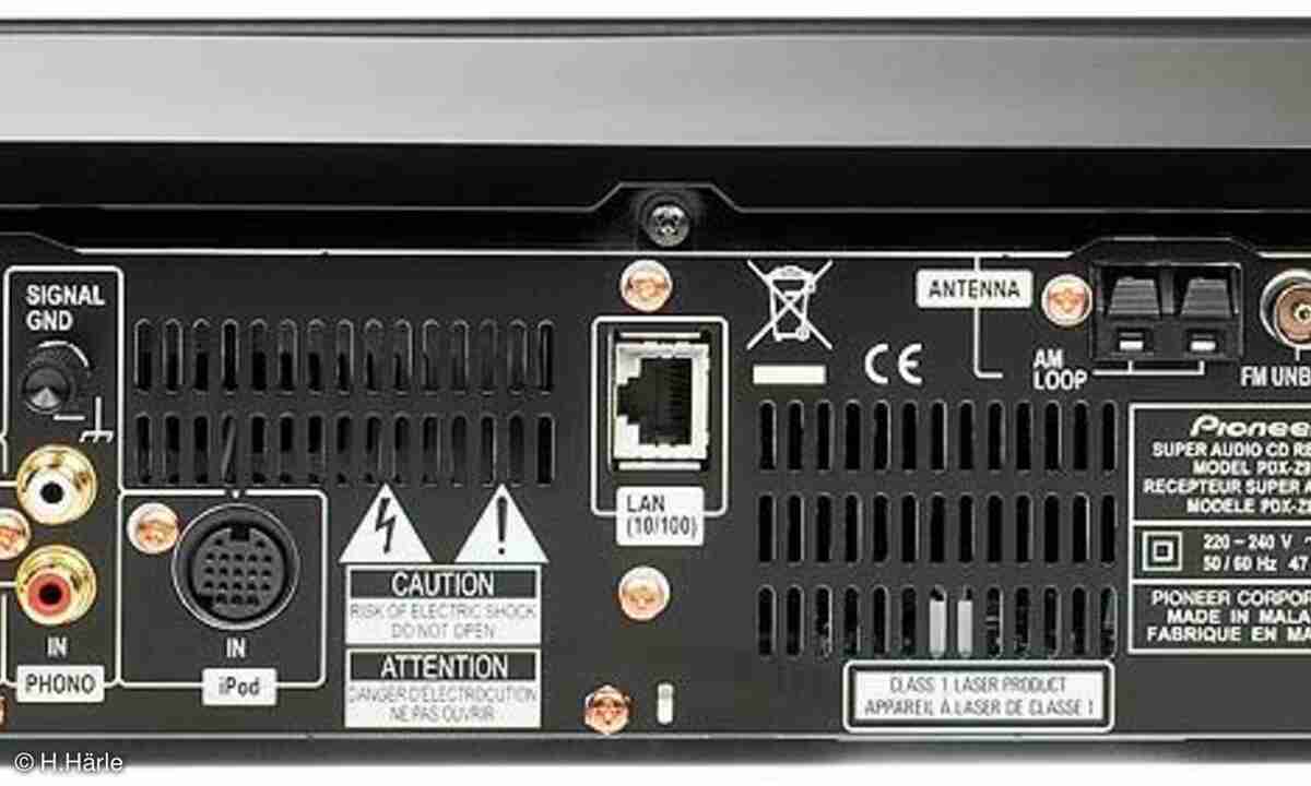 Test : CD-Receiver Pioneer Z9 - connect