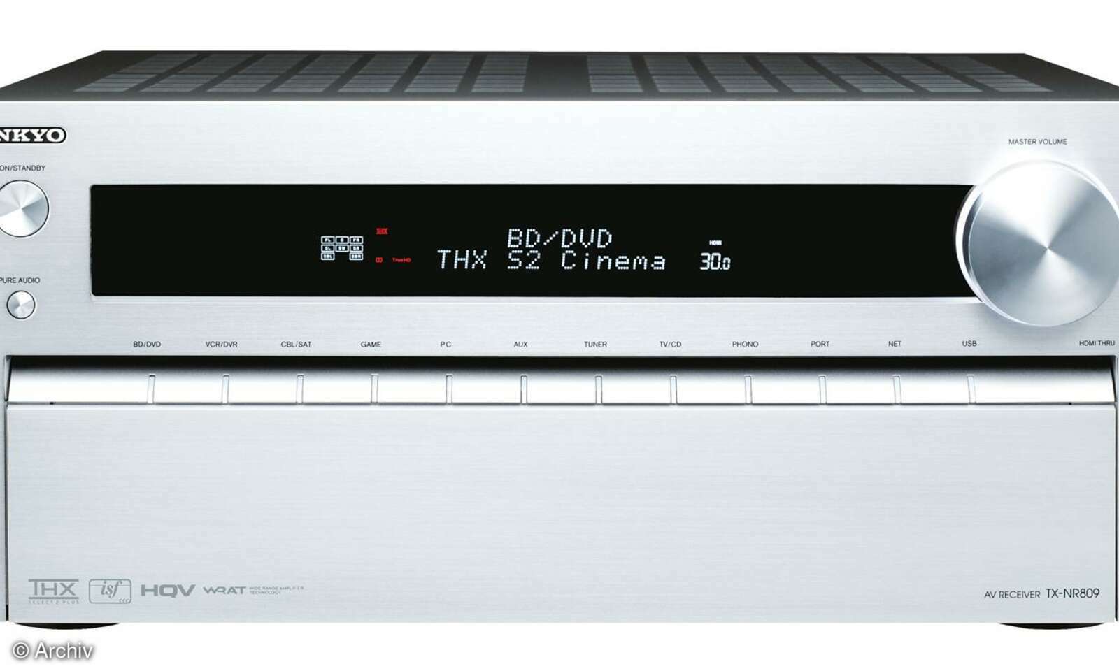 Test AVReceiver Onkyo TXNR 809 connect