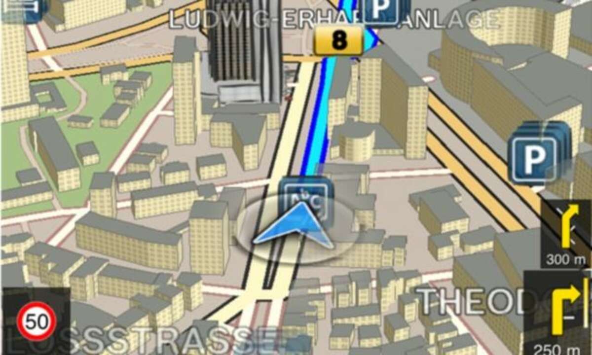 Bosch Navi App, iPhone App