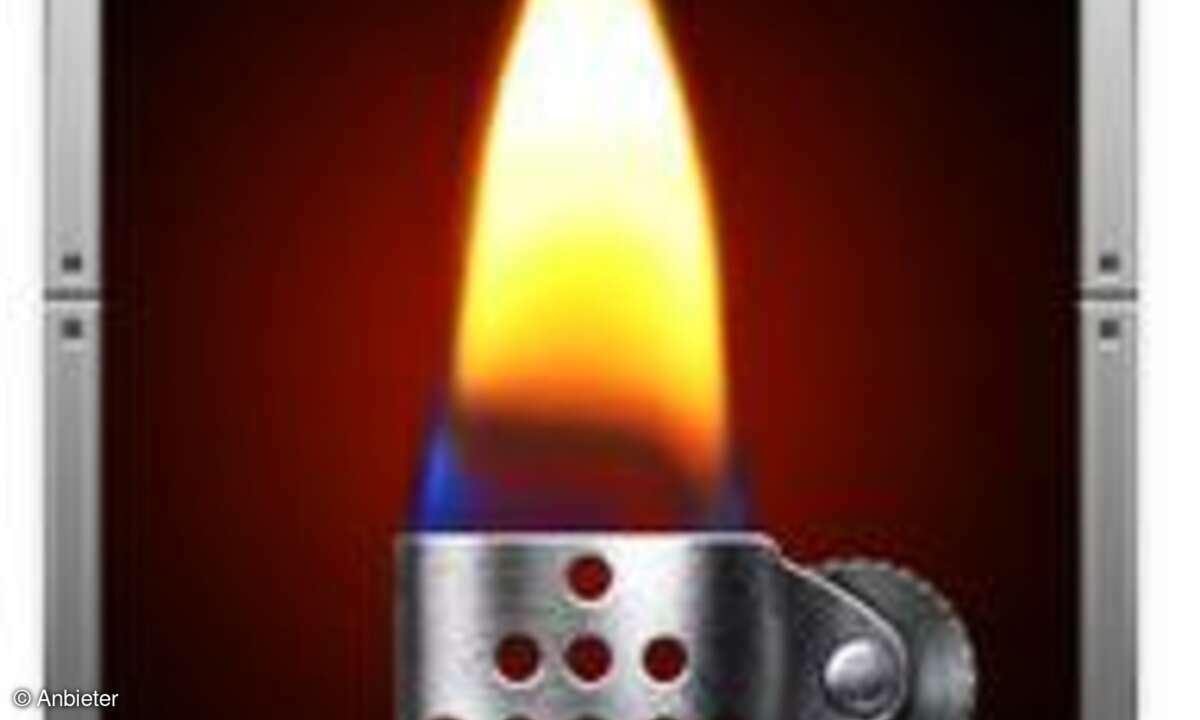 Virtuelles Feuerzeug