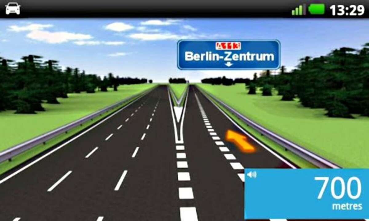 Tomtom App Android, Navi-App