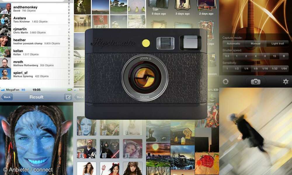 Die besten FotoApps für iPhone und iPad connect