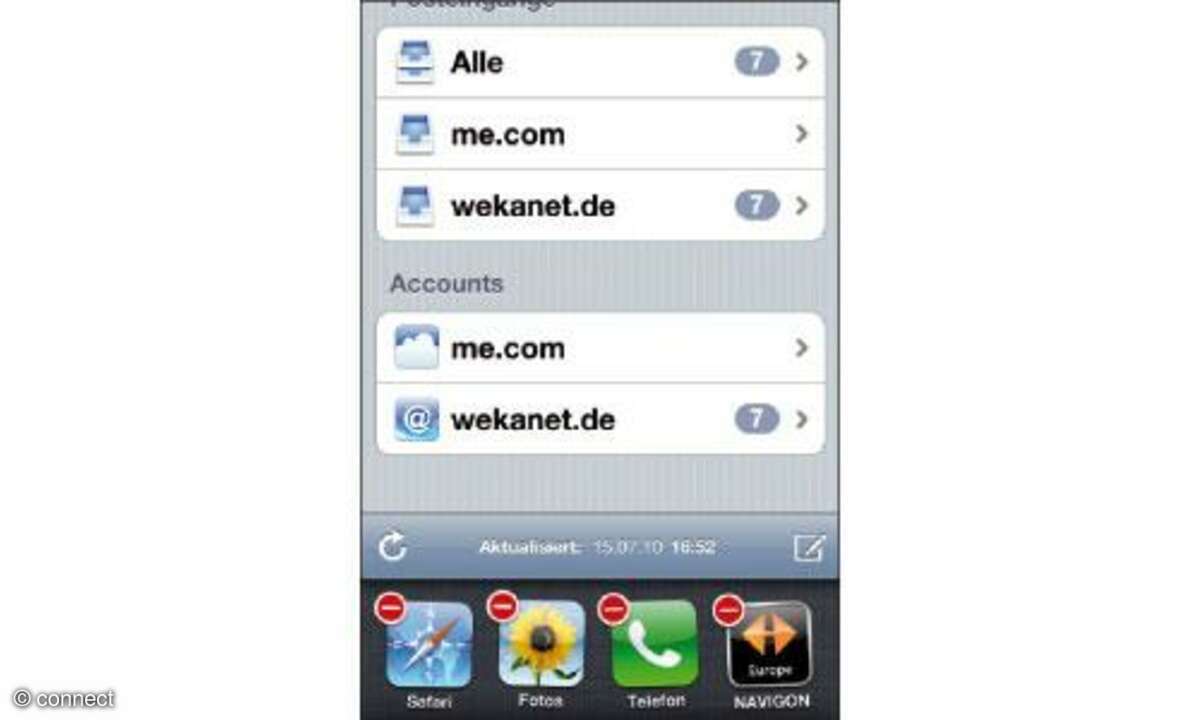 iPhone 4 Multitastking