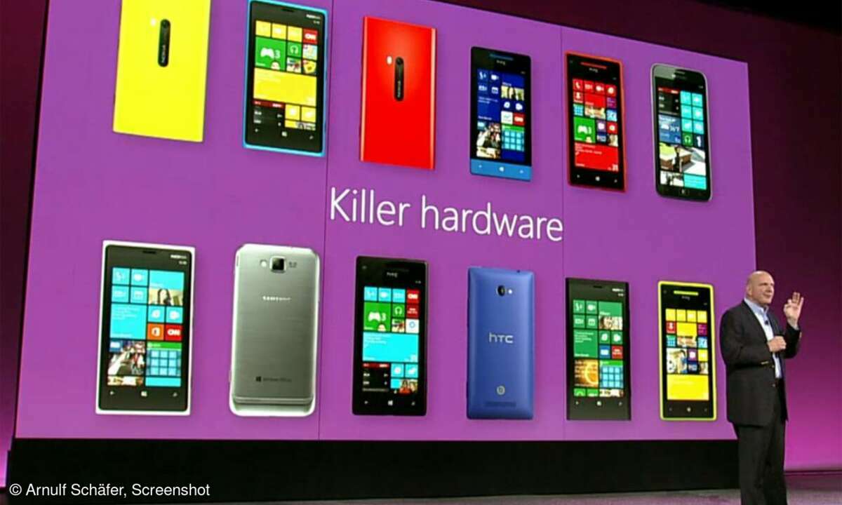 Windows 8 Präsentation San Francisco 2012