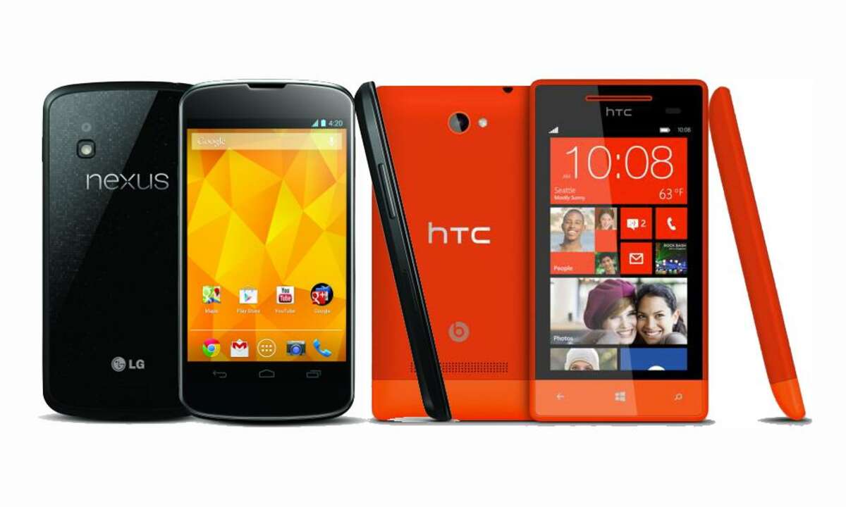 Nexus 4, HTC 8S