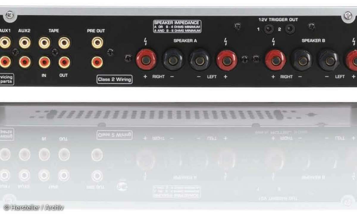 Rotel RA-10 - Anschlüsse